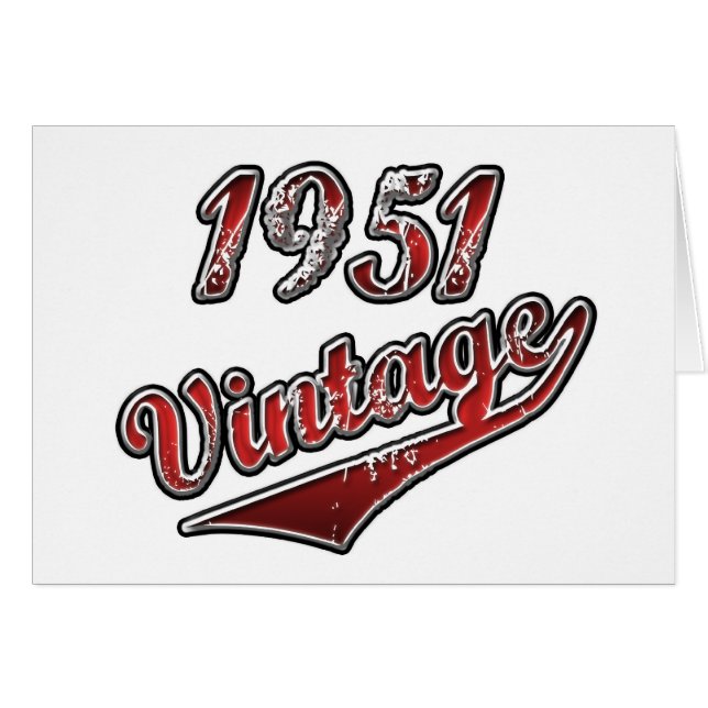 1951 Vintage (Front Horizontal)