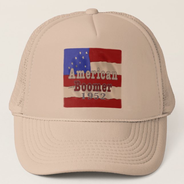 1952 Birthday Baby Boomer Hat (Front)