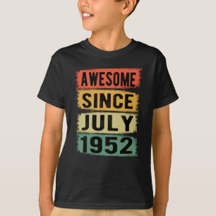 1952 Birthday July T-Shirt