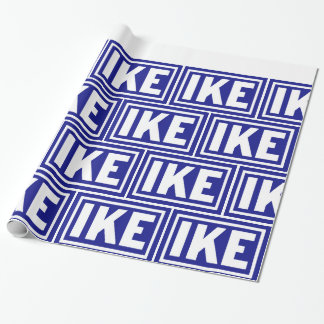 1952 Blue Ike Wrapping Paper