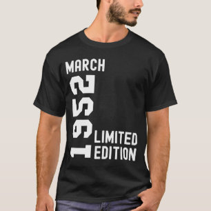 1952 March Happy Birthday Party T-Shirt