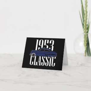 1953 Classic Car  Holiday Card