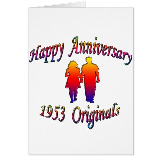 1953 Couple Card
