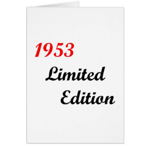 1953 Limited Edition