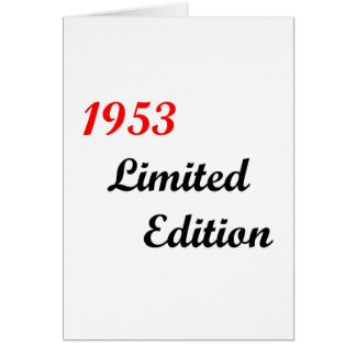 1953 Limited Edition