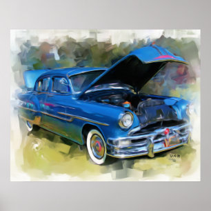 1953 Pontiac Poster