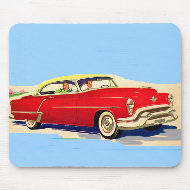 1953 Rocket 88 Oldsmobile Mouse Mat (Front)