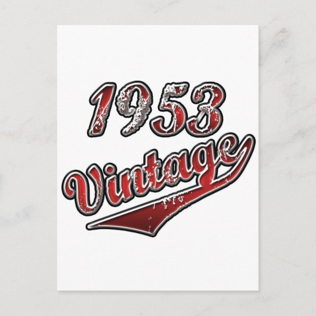 1953 Vintage Postcard (Front)