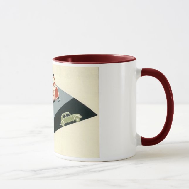 1954 2cv retro mug (Right)