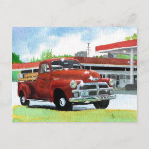 1954 Antique Truck Postcard