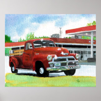 1954 Antique Truck Print