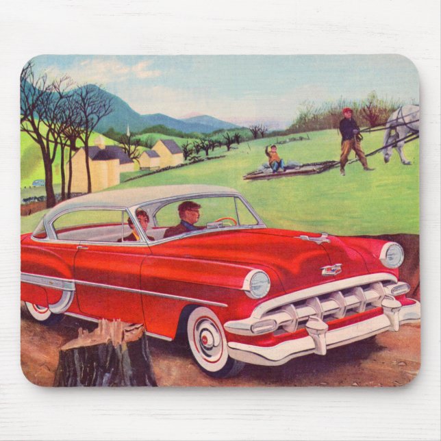 1954 Chevrolet Bel Air Mouse Mat (Front)