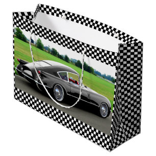 1954 Corvette Corvair concept car motorsport lover Large Gift Bag