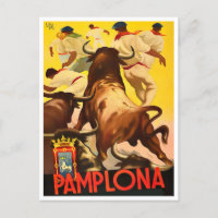 1954 Feria de Pamplona vintage travel