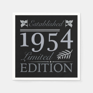 1954 Limited Edition 70 Years Old Napkin