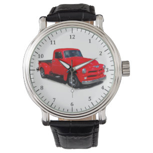 1954 red truck watch