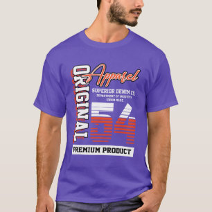 1954 Vintage Birthday Vintage Gift Retro friends T-Shirt