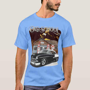 1955 55 chevys bel air classic vintage muscle car T-Shirt