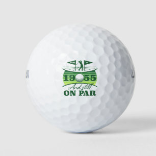 1955 70th Birthday Golf Humour Balls