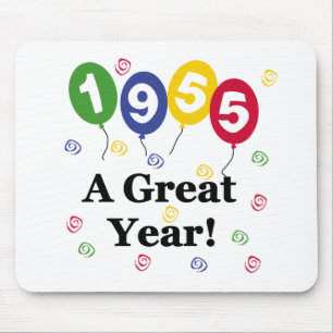 1955 A Great Year Birthday Mouse Mat