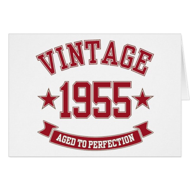1955 Aged to Perfection (Front Horizontal)