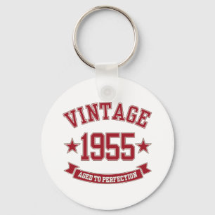 1955 Aged to Perfection Key Ring