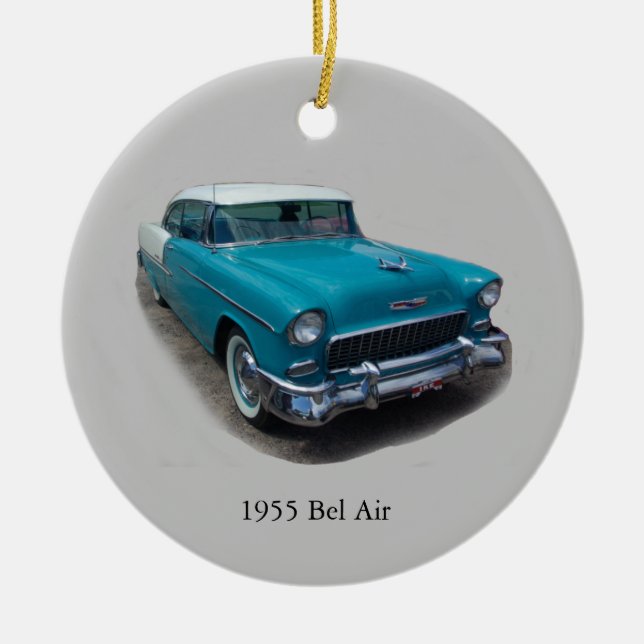1955 Bel Air ornament (Front)