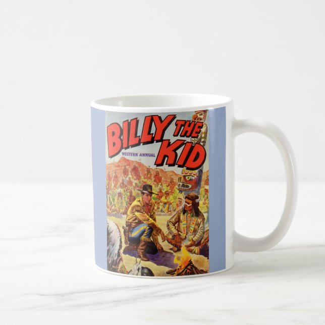 1955 Billy the Kid Western Annual cover Coffee Mug (Right)