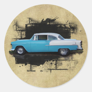 1955 Chevy Bel Air- Classic Cars-  Sticker