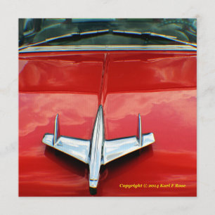 1955 Chevy invitation