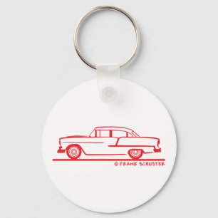 1955 Chevy Sedan Key Ring