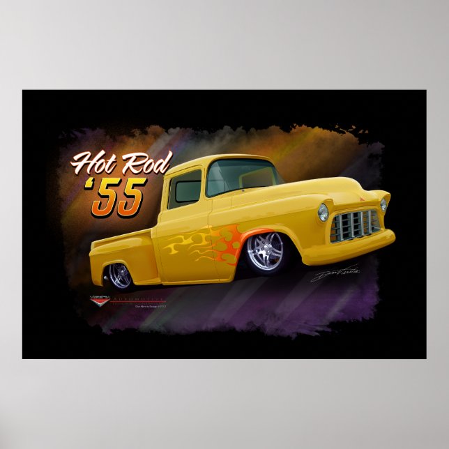 1955 Chevy truck poster (Front)