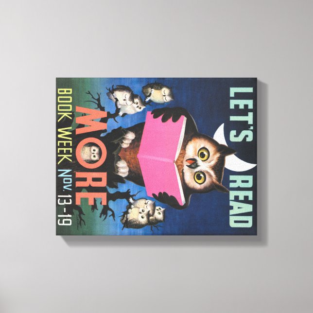 1955 Children's Book Week Canvas Print (Front)