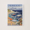 1955 Greece Athens Bay of Castella Travel Poster