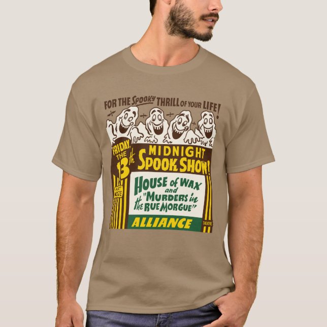 1955 - Midnight Spook Show T-Shirt (Front)