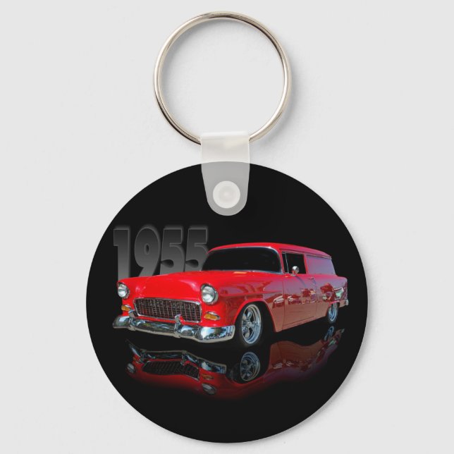1955 panel wagon key ring (Front)