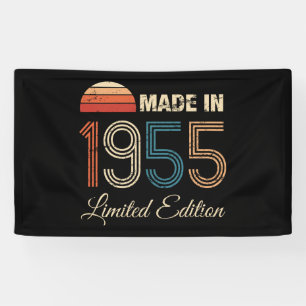 1955 Vintage 70th Birthday Banner