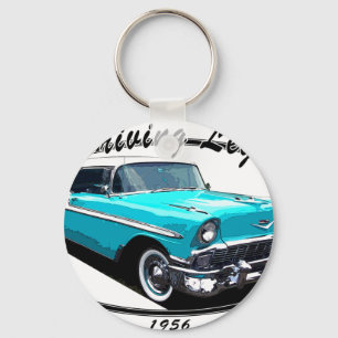 1956 BEL AIR BLUE KEY RING