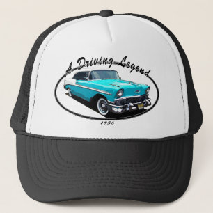 1956 BEL AIR BLUE TRUCKER HAT