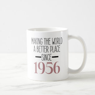 1956 Birthday 70 70th Years Old Gifts Women Mum Coffee Mug