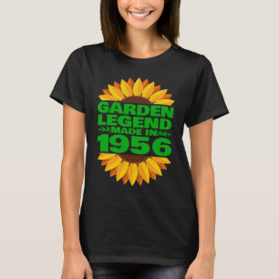 1956 Birthday & Vintage 1956 Garden Legend Made In T-Shirt