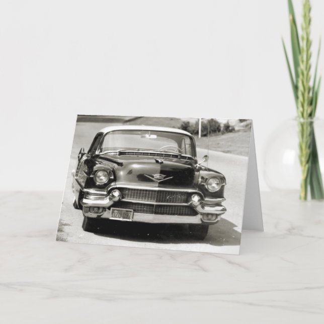 1956 Cadillac Coupe de Ville Card (Front)