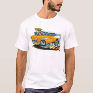1956 Chevy 150-210 Orange Car T-Shirt