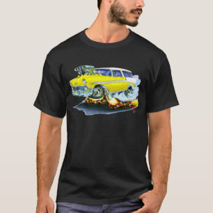 1956 Chevy Nomad Yellow Car T-Shirt
