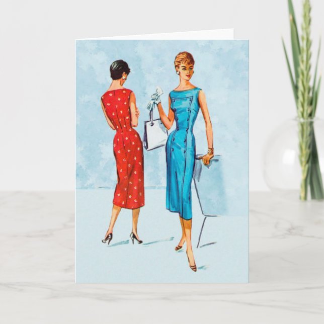 1956 Fashion Card (Front)