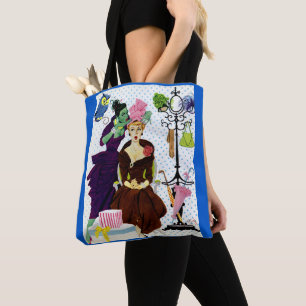 1956 Jealousy whispers into Gloria's ear print Tote Bag