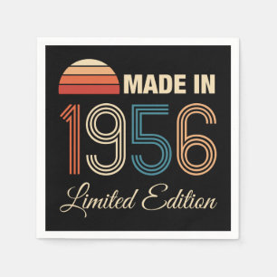1956 Limited Edition 70th Birthday Napkin