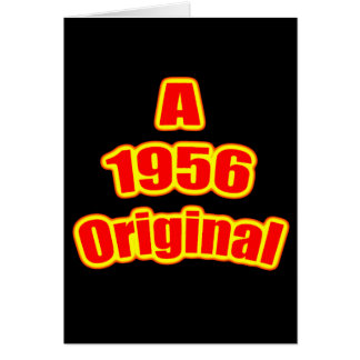 1956 Original Red Blk