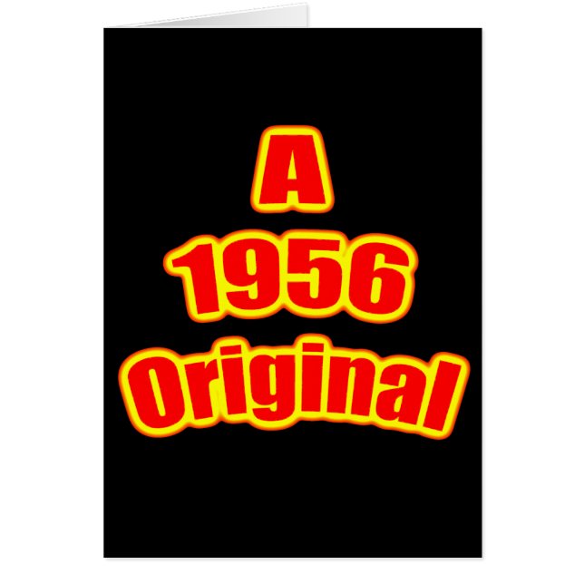 1956 Original Red Blk (Front)