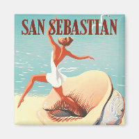 1956 San Sebastian Spain vintage travel